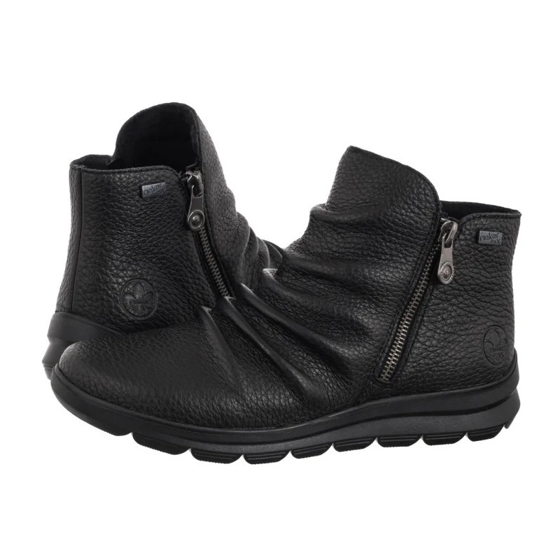 Rieker Czarne Z0056-00 Black (RI295-a) kurpes