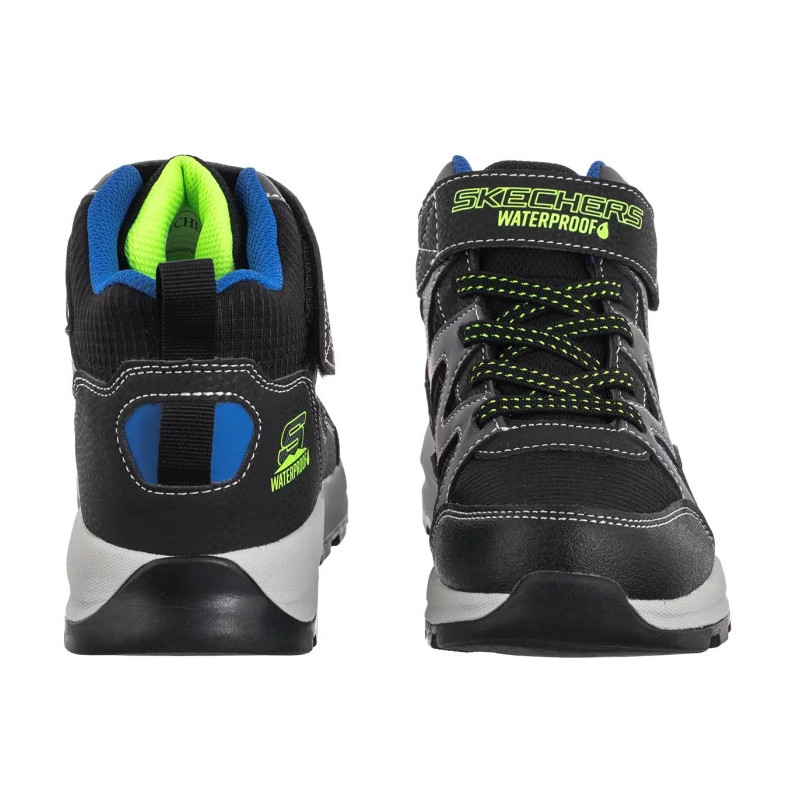 Skechers Strom Blazer Drizzle Squad Black/Blue 406377L/BKBL (SK265-a) ankle boots