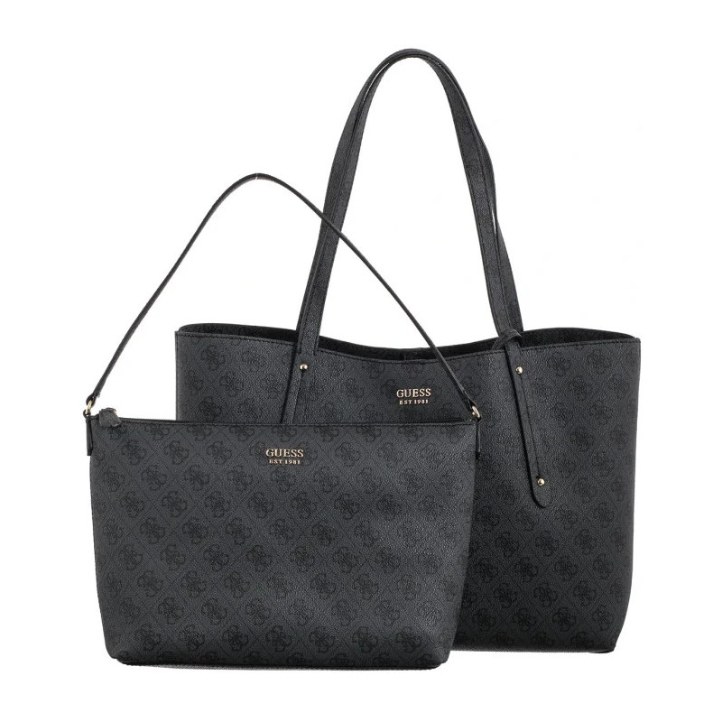 Guess Brenton Tote HWLG96 48230 Coal Logo (GU759-a) rankinė