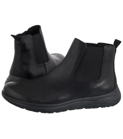 Geox U Portello A - Smo.Lea Black U36E1A 00043 C9999 (GE231-a) shoes
