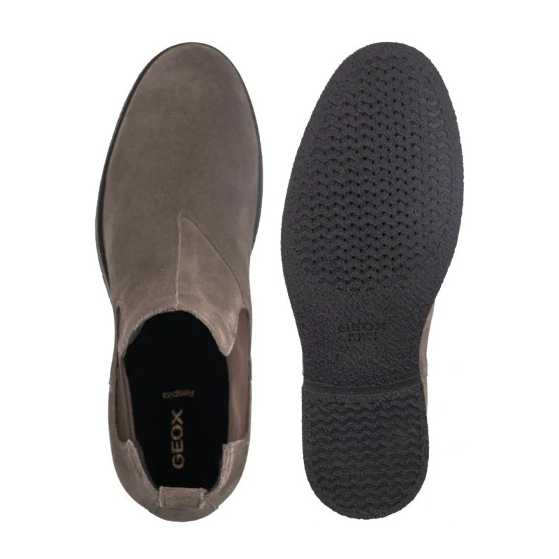Geox Uomo Claudio A - Suede Dove Grey U2658A 00022 C1018 (GE232-a) kingad