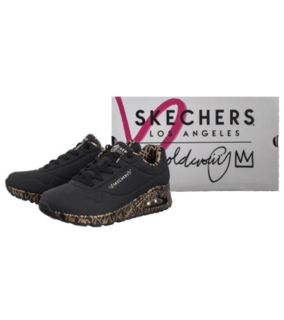 Skechers Uno Loving Love Black/Rose Gold 155506/BKRG (SK267-a) sporta apavi