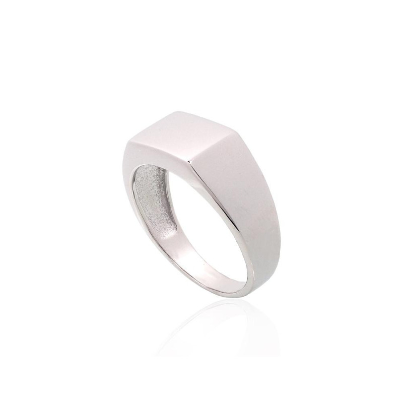 Silver ring 2101925(PRh-Gr), Silver 925°, Rhodium (Plating)