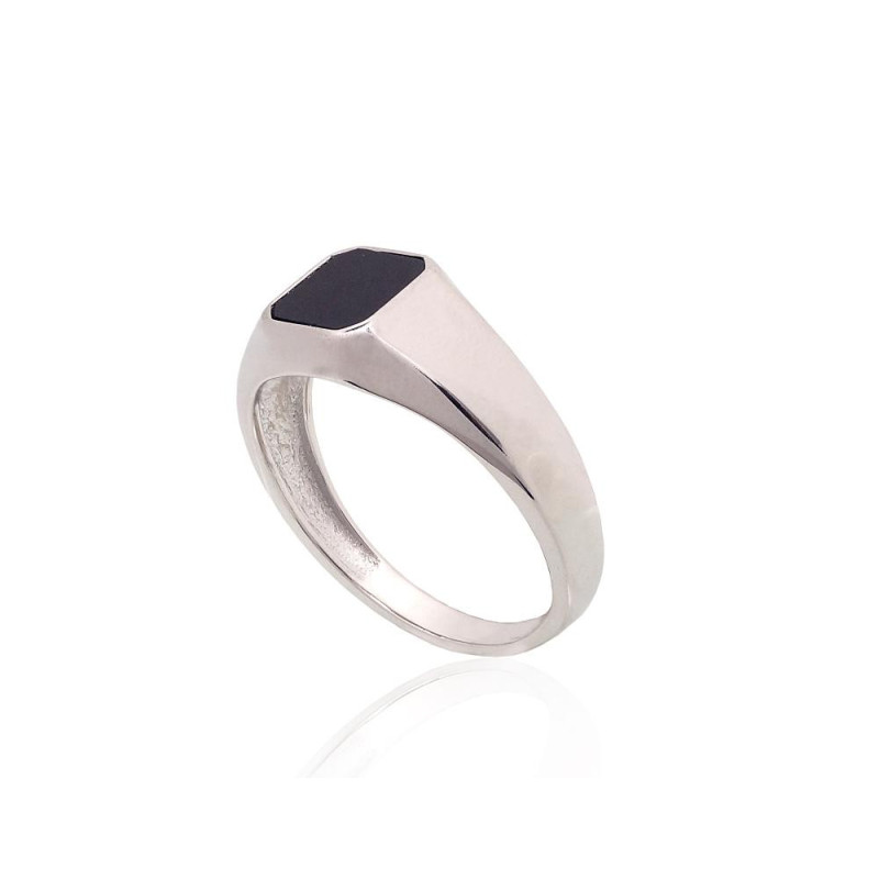 Hõbesõrmus 2101929(PRh-Gr)_ON, Hõbe 925°, roodium (kate), Ooniks