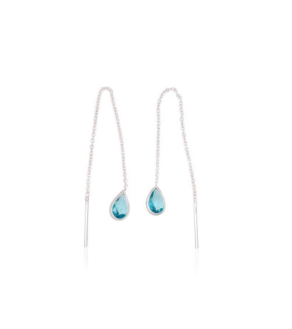 Sudraba auskari 2200266_CZ-AQ, Sudrabs 925°, Cirkoni