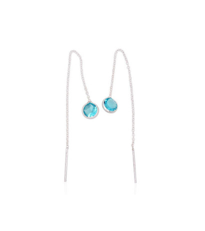 Sudraba auskari 2202724_CZ-AQ, Sudrabs 925°, Cirkoni