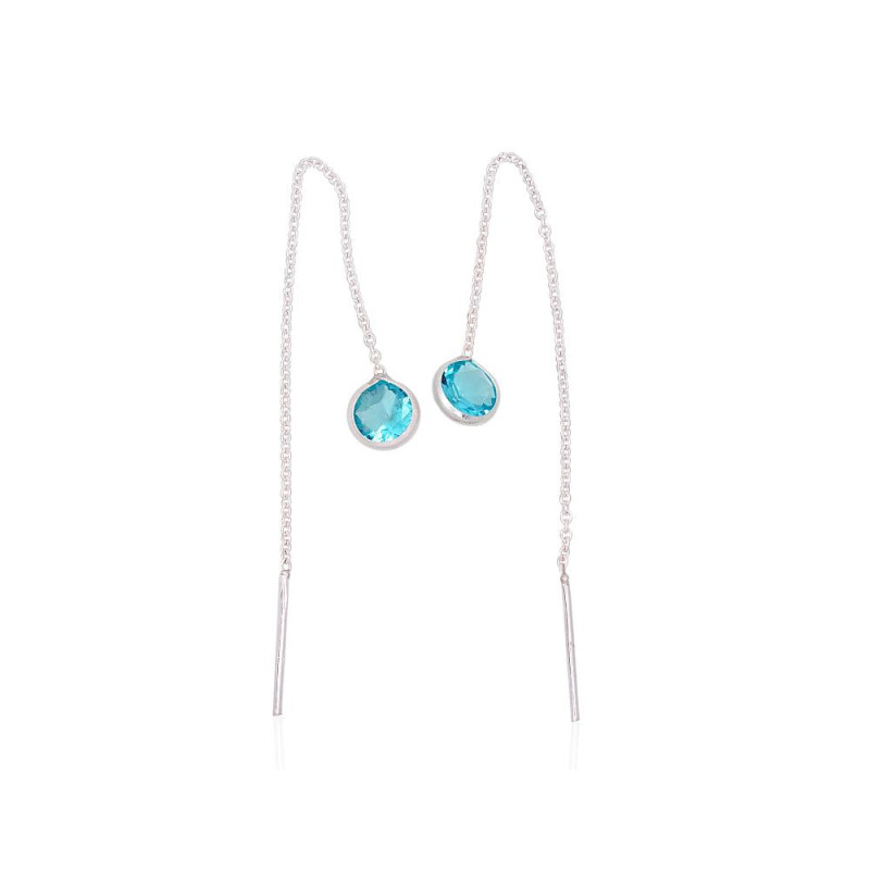 Sudraba auskari 2202724_CZ-AQ, Sudrabs 925°, Cirkoni