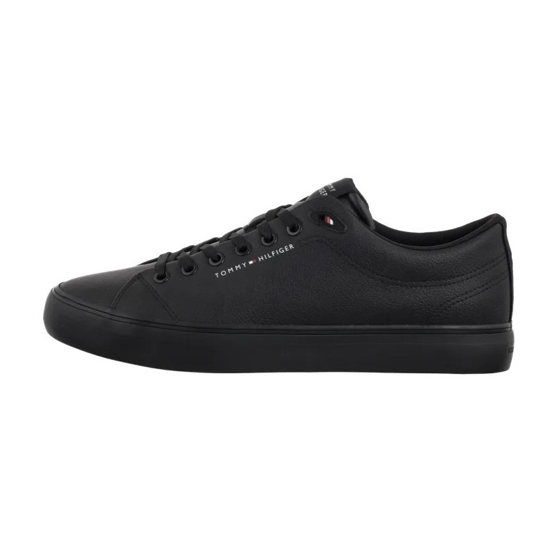 Tommy Hilfiger TH Hi Vulc Core Low Lth II Ess Black FM0FM05511 BDS (TH1346-b) sportiniai bateliai