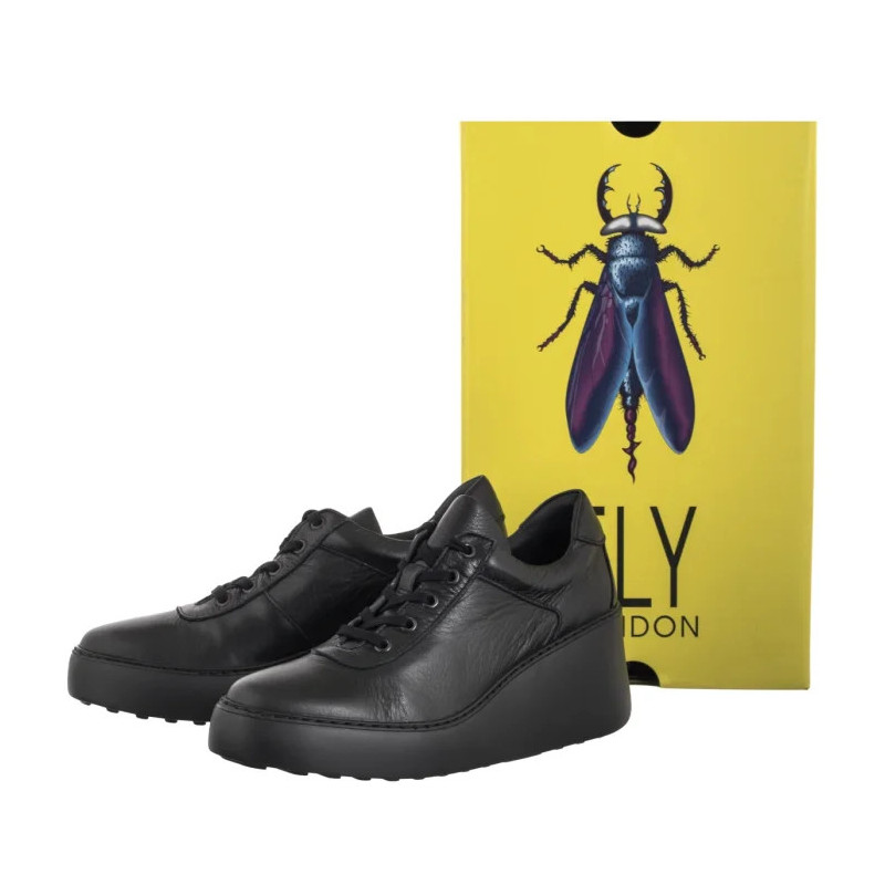 FLY London Dipo Velvet Black P601638006 (FL423-a) batai
