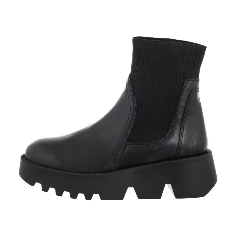 FLY London Zool Rug Black P145317000 (FL425-a) shoes