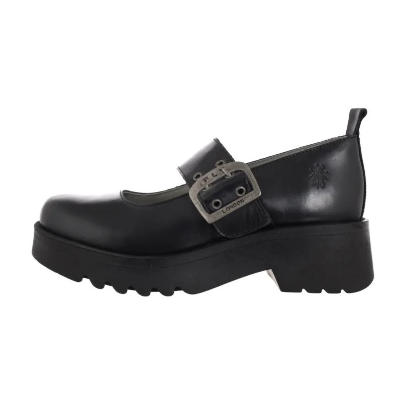 FLY London Moch Rug Black P145126000 (FL426-a) shoes
