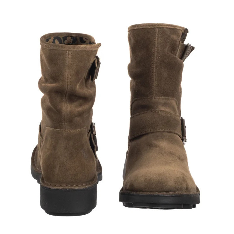 FLY London Nire Oil Suede Elephant P211178003 (FL428-a) shoes