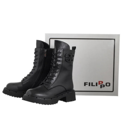 Filippo Czarne DBT6583/25 BK (FO181-a) shoes