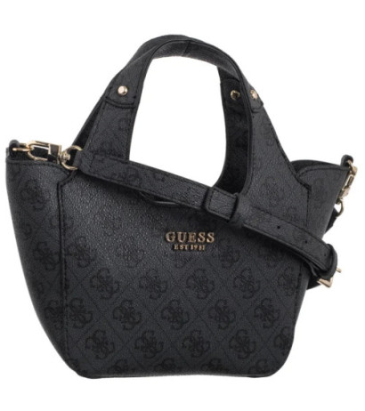 Guess Calista 2 In 1 Mini Tote HWSG73 34750 Coal Logo (GU782-a) rankinė