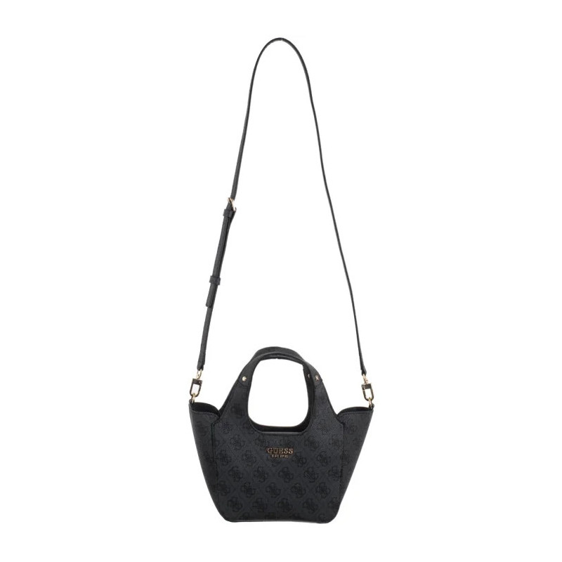 Guess Calista 2 In 1 Mini Tote HWSG73 34750 Coal Logo (GU782-a) rankinė