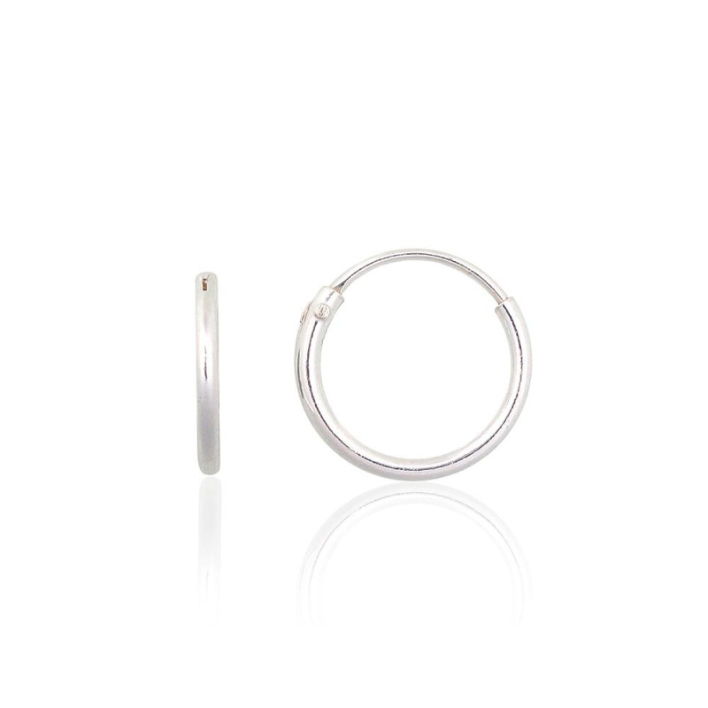 Sudraba auskari-riņķīši 2203858, Sudrabs 925°