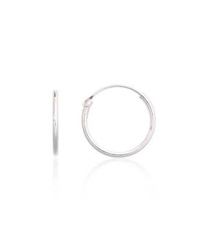 Sudraba auskari-riņķīši 2203877, Sudrabs 925°