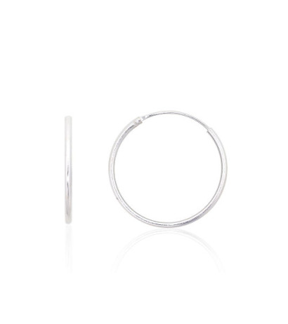 Sudraba auskari-riņķīši 2203881, Sudrabs 925°