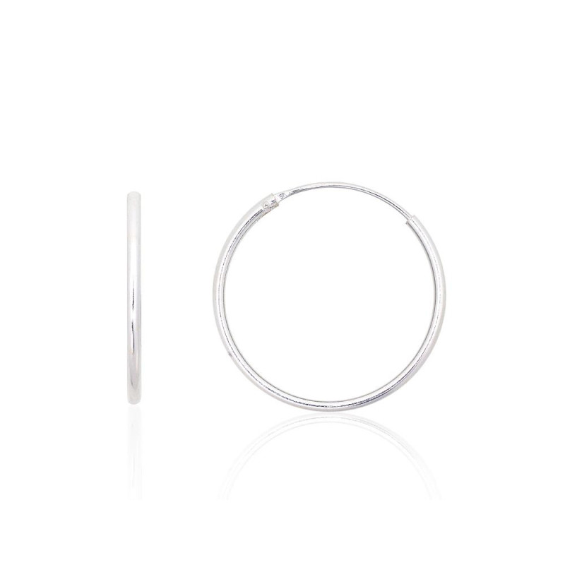 Sudraba auskari-riņķīši 2203881, Sudrabs 925°