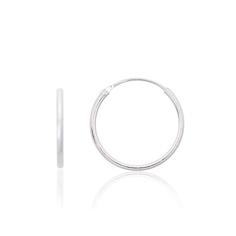 Hõbekõrvarõngad-ringikesed 2203897, Hõbe 925°