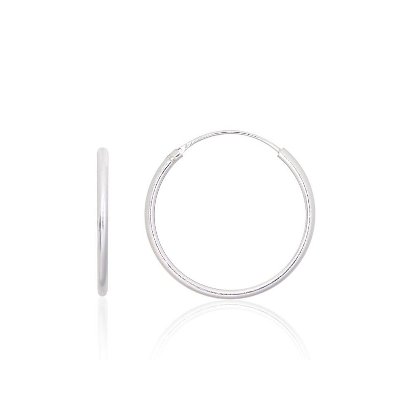 Hõbekõrvarõngad-ringikesed 2203898, Hõbe 925°