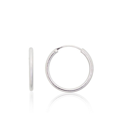 Silver earrings-rings 2203914, Silver 925°