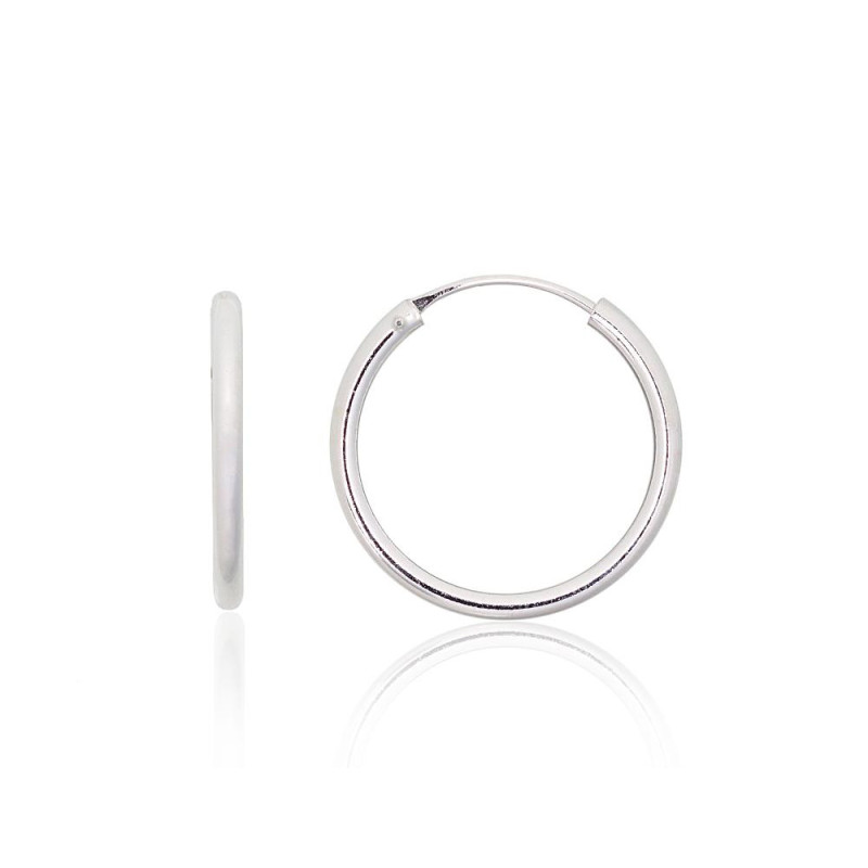 Sudraba auskari-riņķīši 2203914, Sudrabs 925°