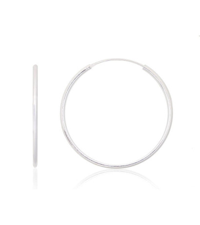 Silver earrings-rings 2203920, Silver 925°