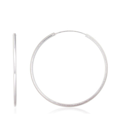 Silver earrings-rings 2203922, Silver 925°