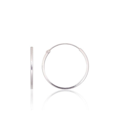 Sudraba auskari-riņķīši 2203948, Sudrabs 925°