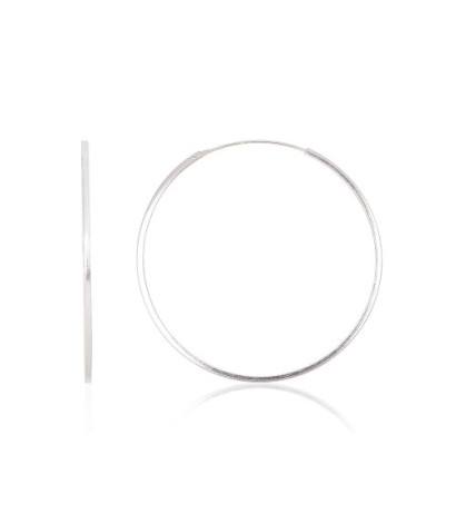 Sidabriniai auskarai –žiedai 2203953, Sidabras 925°