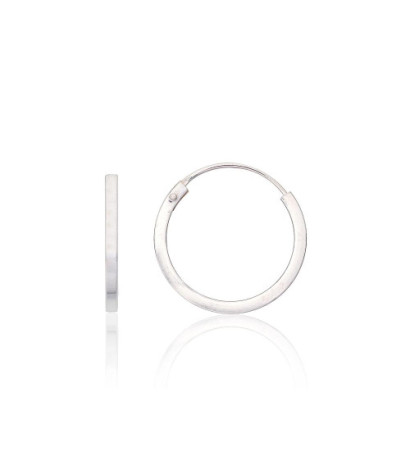 Silver earrings-rings 2203963, Silver 925°