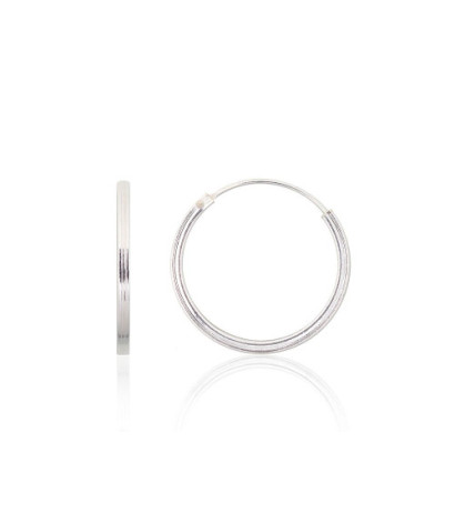 Silver earrings-rings 2203964, Silver 925°