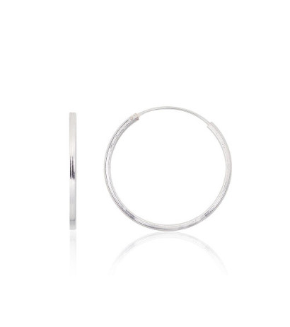 Silver earrings-rings 2203967, Silver 925°