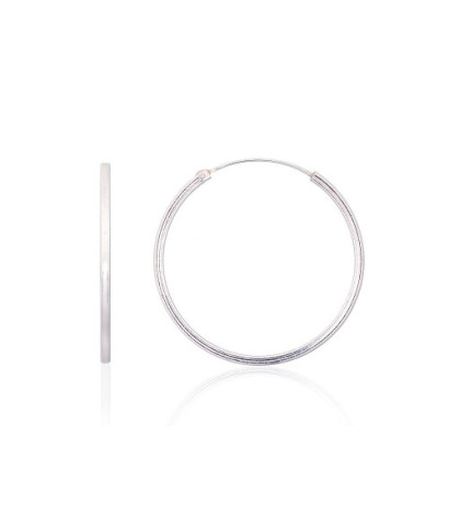 Silver earrings-rings 2203968, Silver 925°