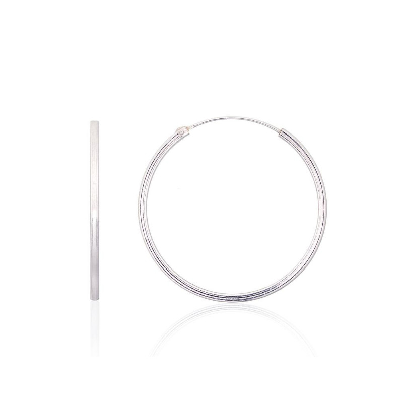 Sudraba auskari-riņķīši 2203968, Sudrabs 925°