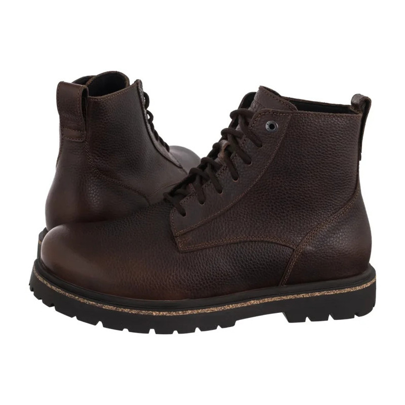 Birkenstock Highwood Lace Mid Chocolate 1030757 (BK336-b) saapad