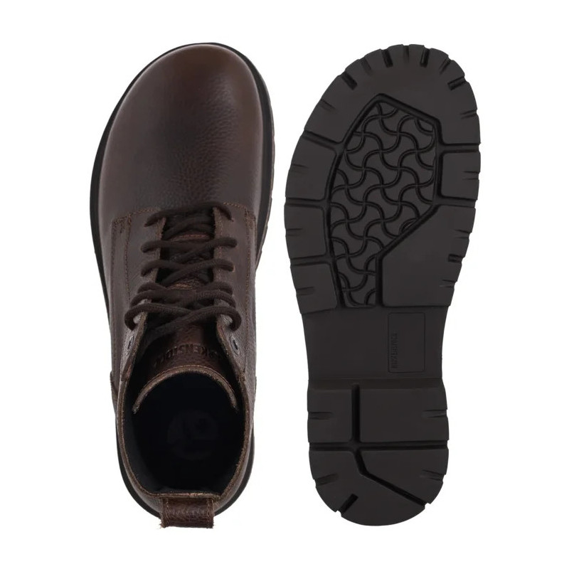 Birkenstock Highwood Lace Mid Chocolate 1030757 (BK336-b) žygio batai