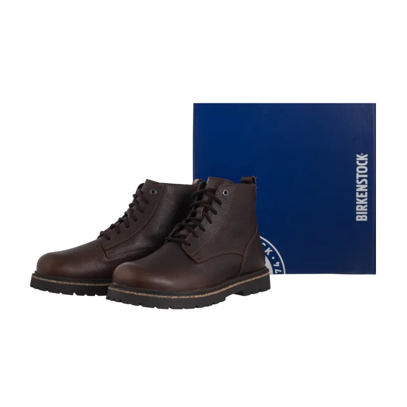 Birkenstock Highwood Lace Mid Chocolate 1030757 (BK336-b) saapad