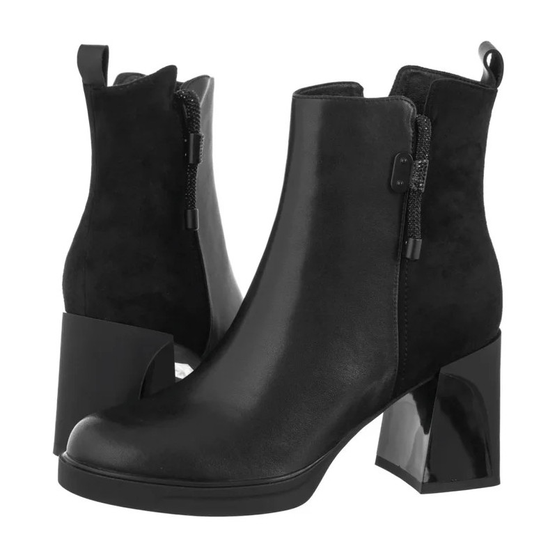 Filippo Czarne DBT7358/25 BK (FO184-a) kurpes