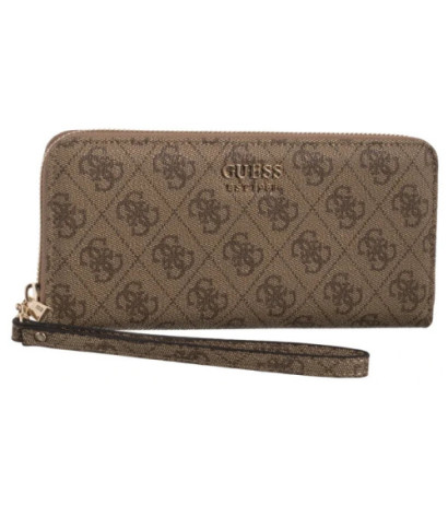 Guess Brenton Slg Lrg Zip Around SWLG96 48146 Latte Logo (GU752-a) rokassoma