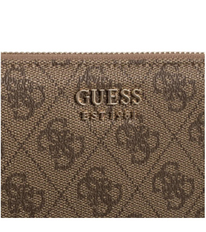 Guess Brenton Slg Lrg Zip Around SWLG96 48146 Latte Logo (GU752-a) rankinė