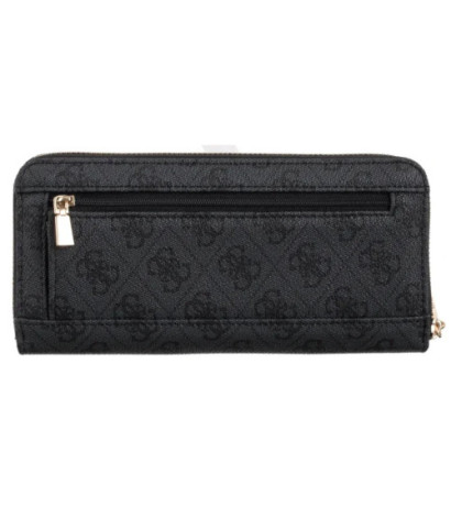 Guess Brenton Slg Lrg Zip Around SWLG96 48146 Coal Logo (GU752-b) handbag