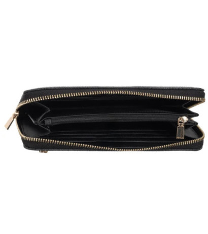 Guess Brenton Slg Lrg Zip Around SWLG96 48146 Coal Logo (GU752-b) rokassoma