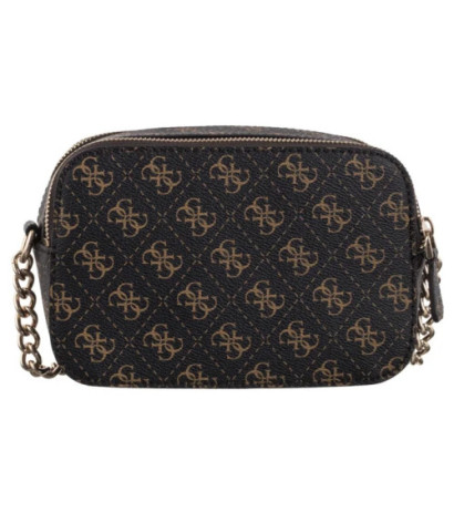 Guess Noelle II Crossbody Camera HWQG96 72140 Brown Logo (GU760-a) rankinė