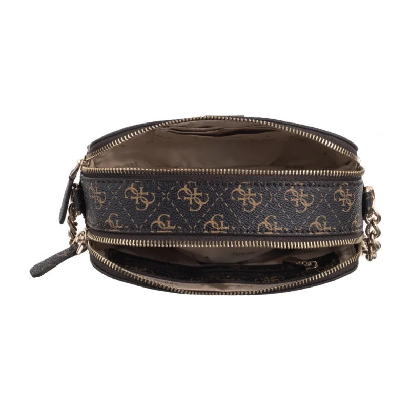 Guess Noelle II Crossbody Camera HWQG96 72140 Brown Logo (GU760-a) rokassoma