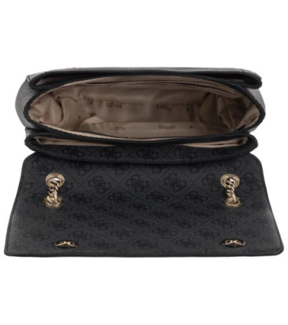 Guess Noelle II Cnvrtble Xbody Flap HWBG96 72210 Coal Logo (GU761-a) handbag