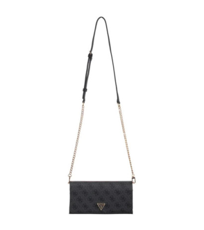 Guess Noelle II Xbody Flap Organizer HWBG96 72750 Coal Logo (GU762-a) handbag