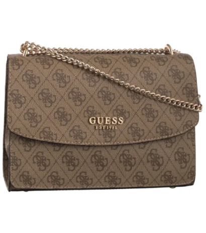 Guess Calista Convertible Xbody Flap HWSG73 34210 Latte Logo (GU763-a) handbag