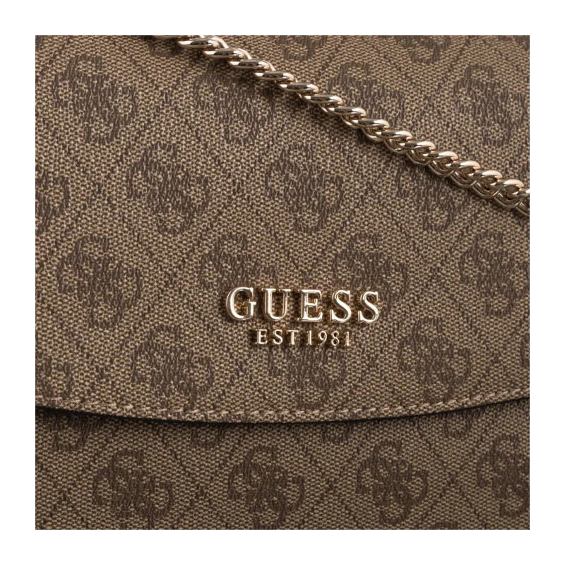 Guess Calista Convertible Xbody Flap HWSG73 34210 Latte Logo (GU763-a) käekott